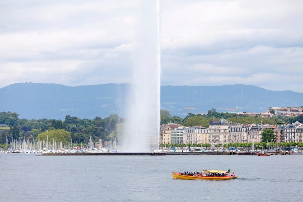 jet d'eau de la ville de Genève